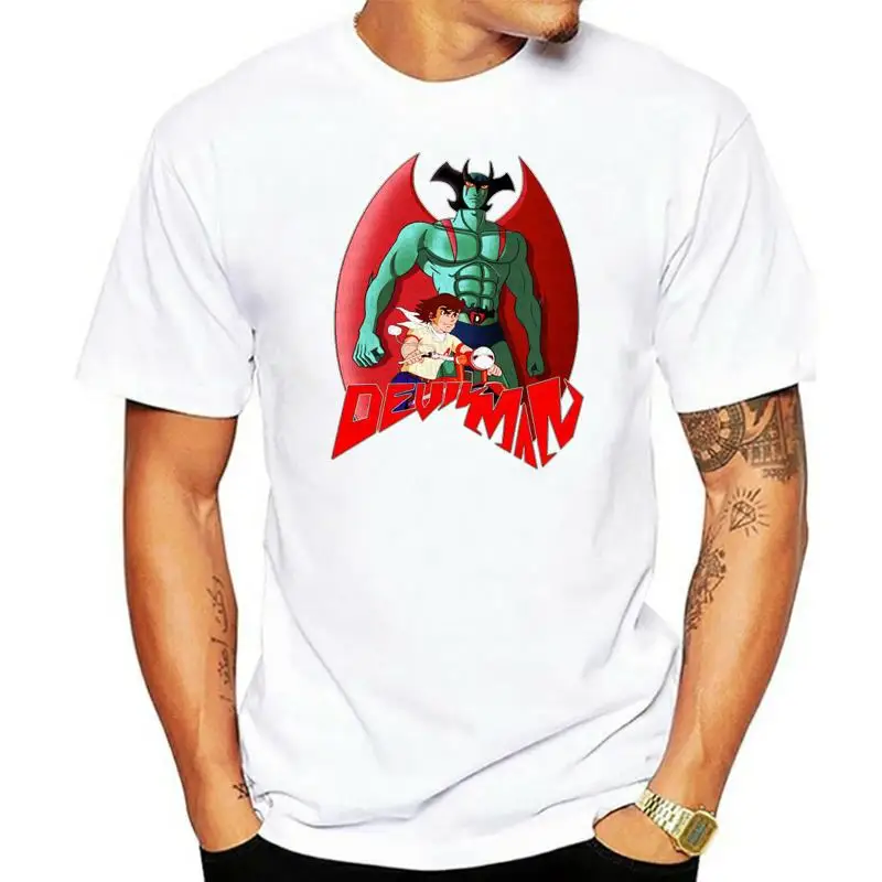 

Devilman Cartoon Years 80 T-Shirt For Men And Child Fashion Classic Style Tee Shirt
