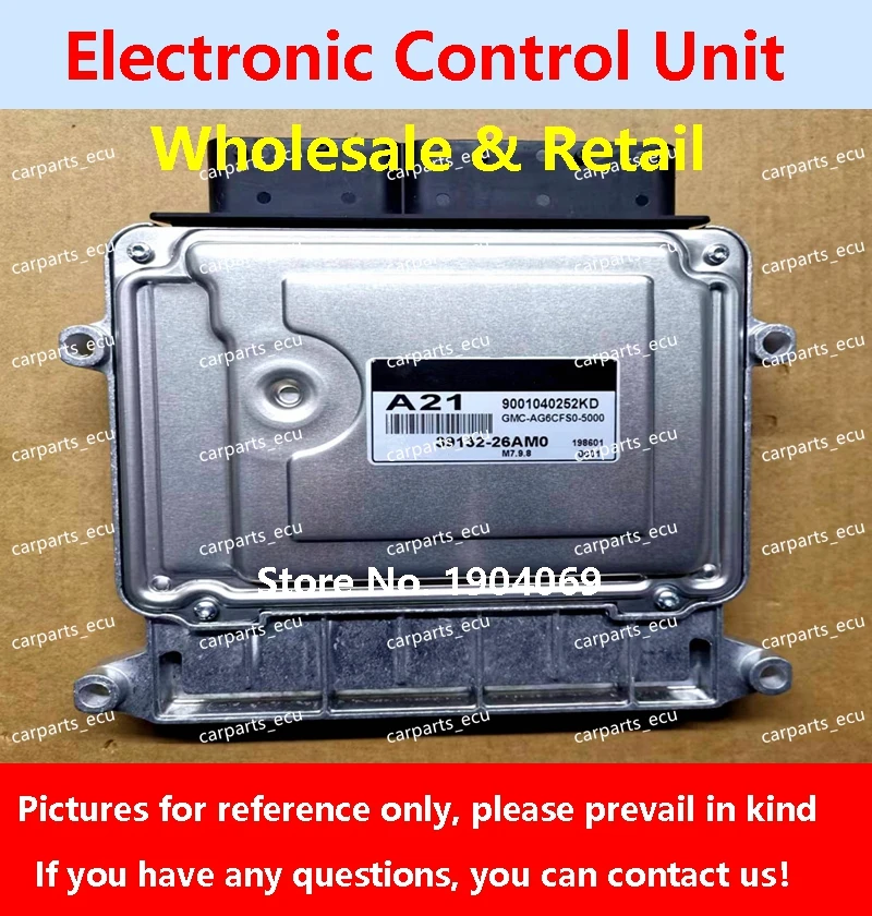 Компьютерная плата двигателя автомобиля Hyundai Elantra KIA/ECU/M7.9.8 39130-26BH0 BH0/39111-26BB0