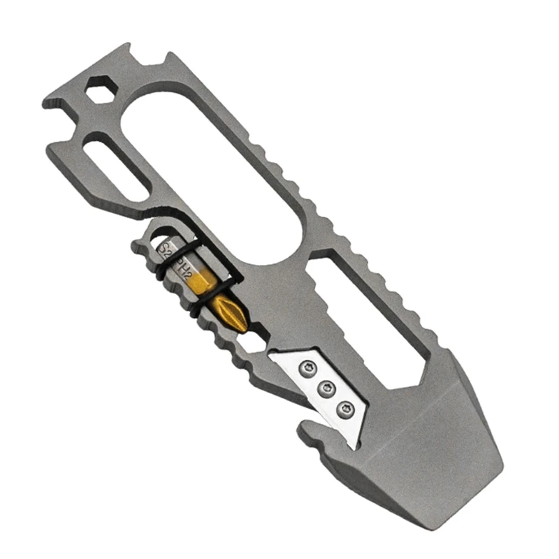 

Practical Emergency Tool Frt Home Outdoor Survival Tool for TITANIUM Alloy Porta