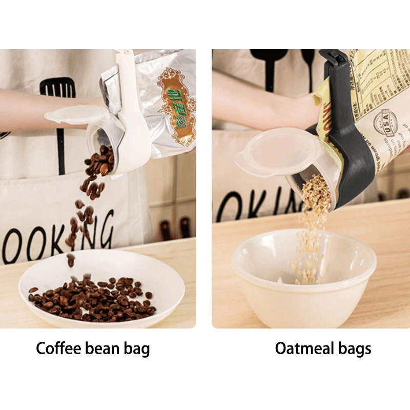 Пластиковый Зажим Для Сумок Закусок Консервация Свежесть Кухонные Гаджеты