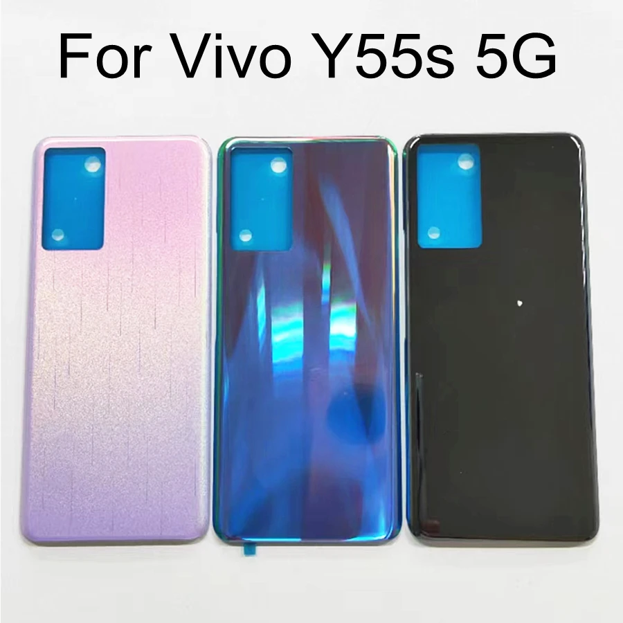 

For Vivo Y55s V2164A Battery Back Rear Cover Door For vivo Y55s 5G Housing Battery Back Cover Replacement