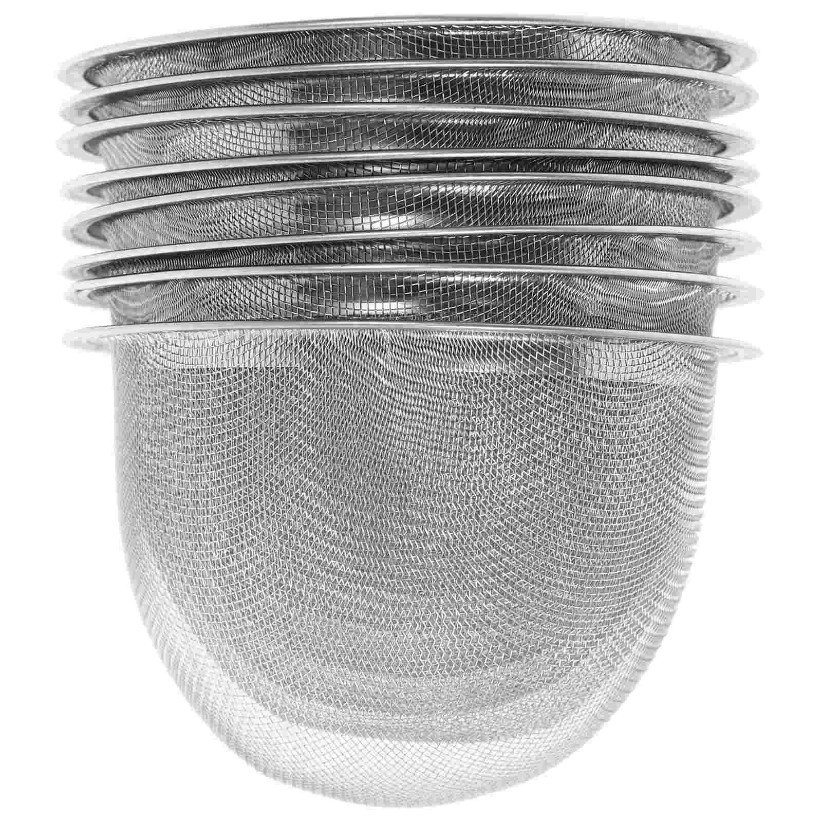 

Healeved Coffee Filter 8Pcs Teapot Mesh Strainer Replacement Stainless Steel Tea Pot Mesh Strainer Insert Tea Infuser Loose