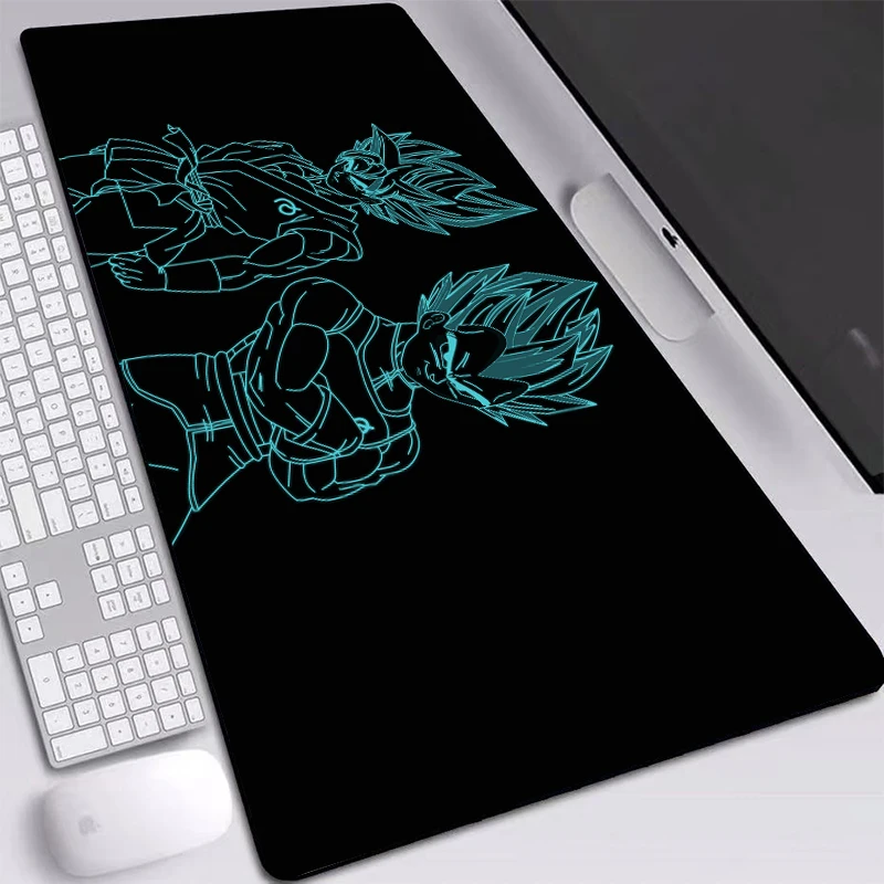 

Goku Mouse Pad Black Son Goku XL Pad To Mouse Notebook Laptop Mouse Pads Kakarotto Gaming Pad Mouse Gamer Mice Desk Mats
