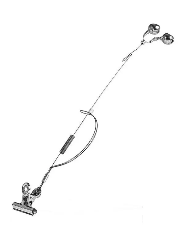 

Hot Sale Stainless Steel Fishing Swinger Chain Carp Indicator Ring Bell Bite Alarm Fishing Accessories