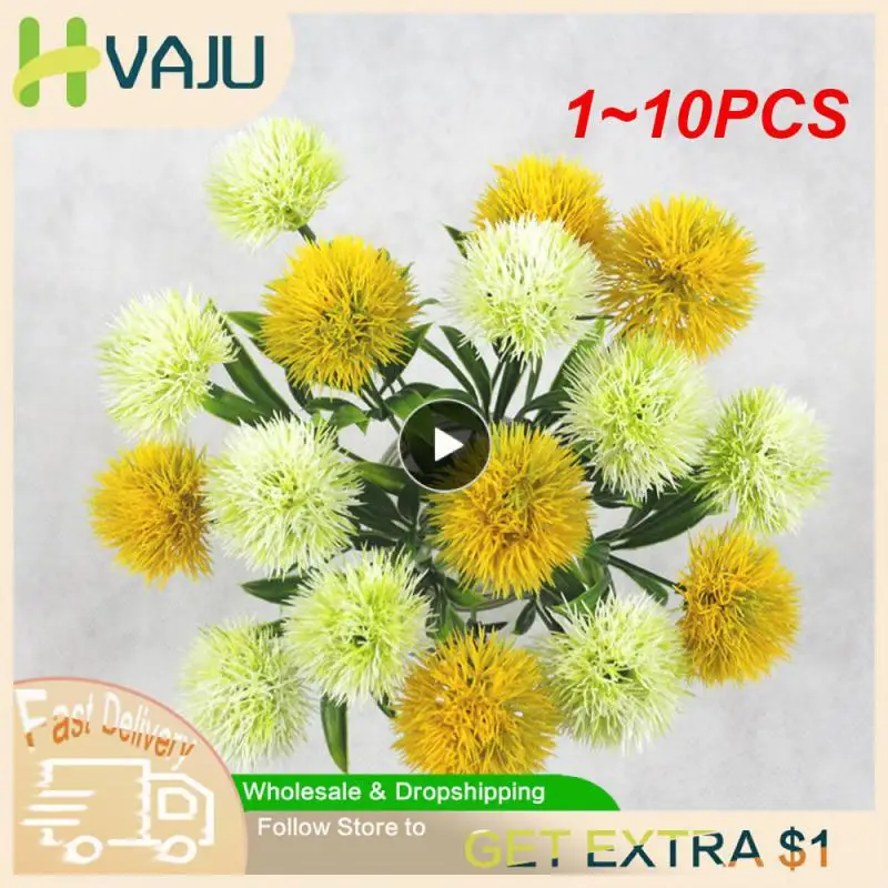 

1~10PCS Plastic Vase for Home Decoration Accessories Wedding Decorative Flower Household Products Artificial Plants