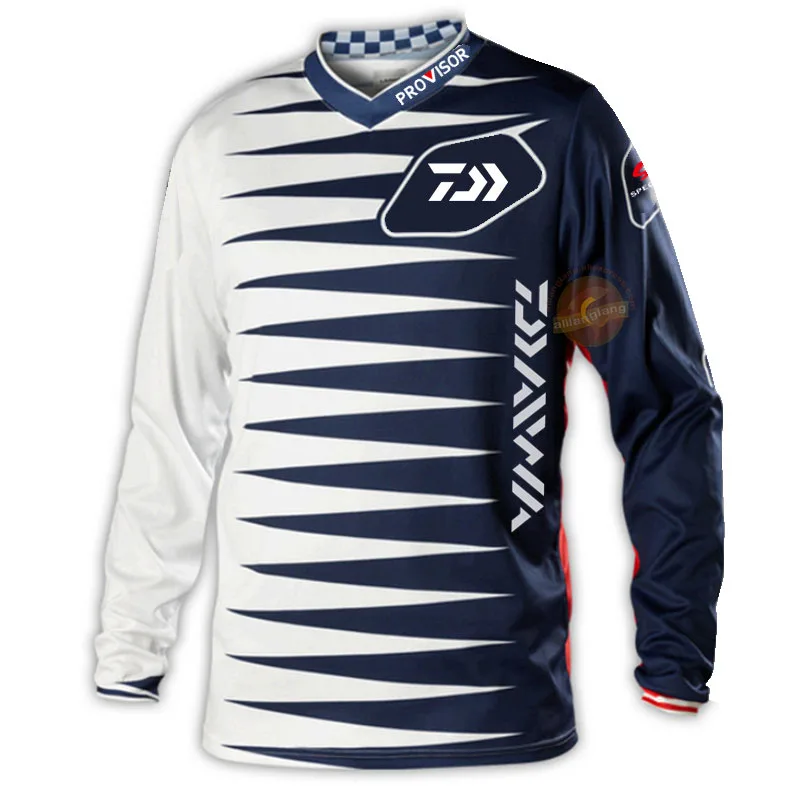 

Summer New Long Sleeve Fishing Shirt Quick Dry Sports Outdoor Fishing Clothing Anti-UV Sunscreen Fishing Clothes 369#
