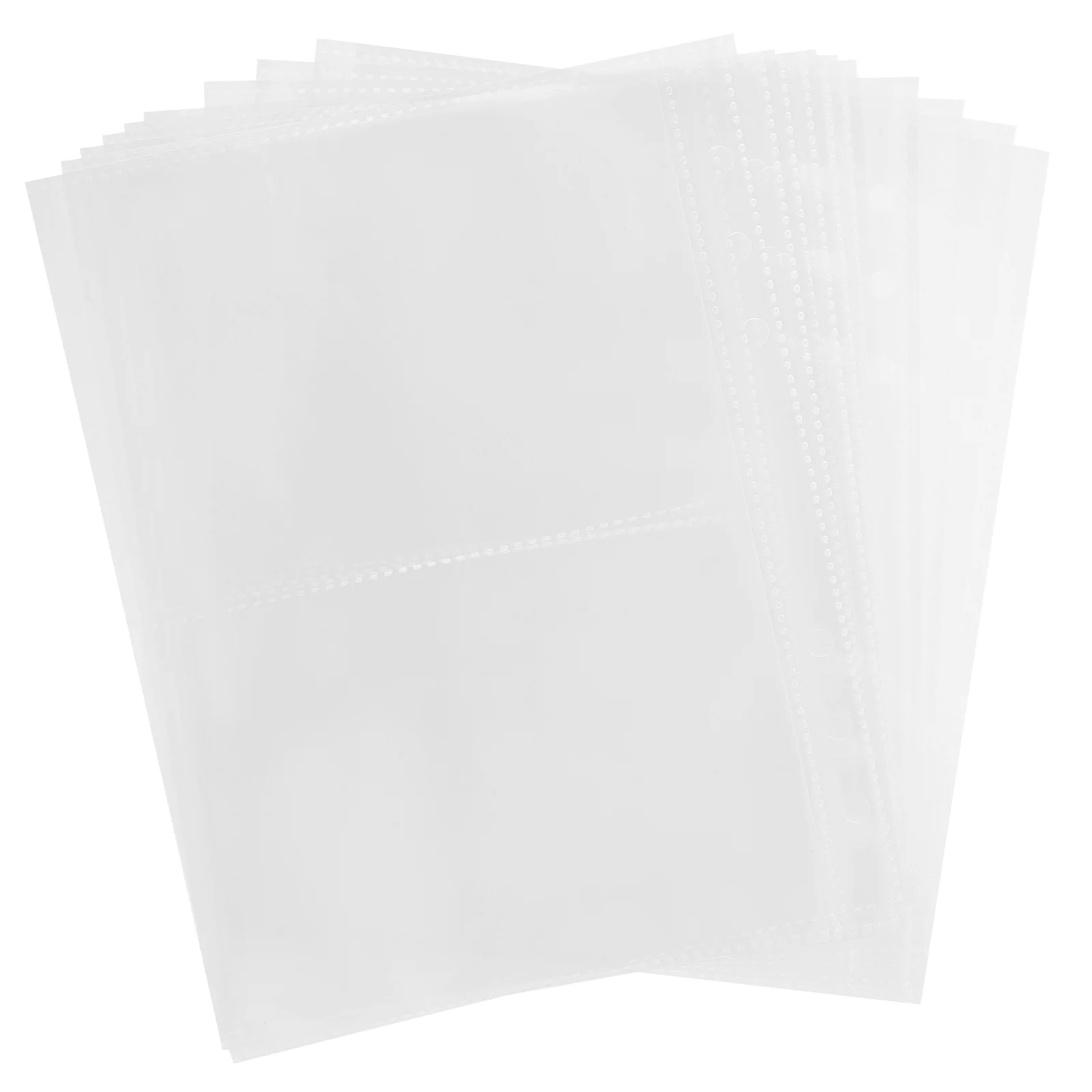 

Scrapbook Supply Plastic Sleeves Photo Refill Page Protector Album Pages Protective Binder
