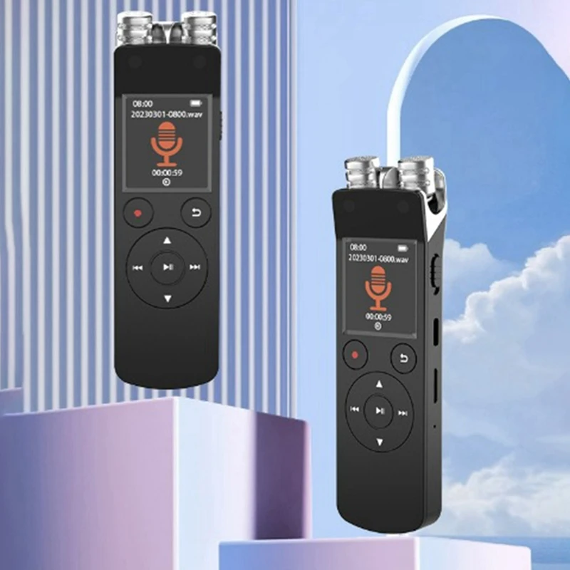 Bluetooth Voice Recorder Support Control Player Multi-Language Smart USB High-Quality Mp3 32GB
