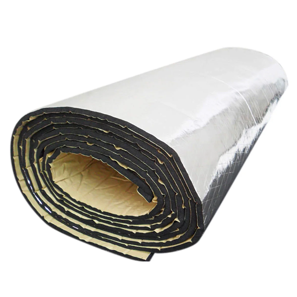 

Silver Car Heat Insulation Shield Waterproof Fire Resistance 10mm 1pc Brand New