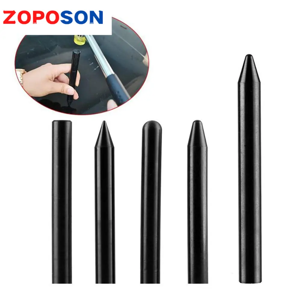 

5Pcs Paintless Dent Repair Nylon Paintless Dent Removal Pen Easy Operation Tool for Automobile Washing Machine Metal Plate