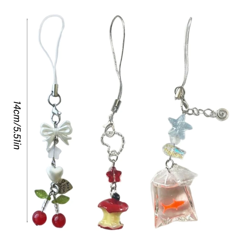 Нежная подвеска-рыба украшение в виде ключа стильная подвеска для сумки на