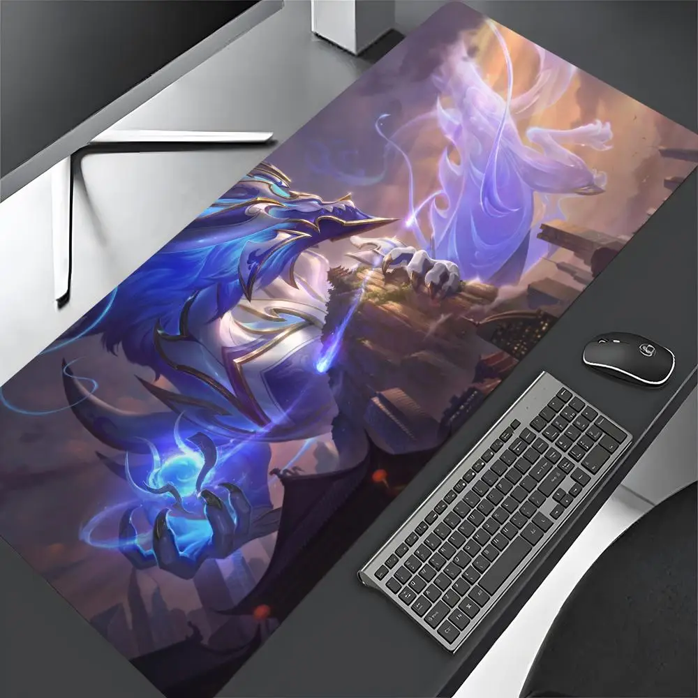 Game League of Legends Aurelion Sol Mouse Pad Large Gaming Accessories 700x400mm Desk Mats Carpet Anti-slip Laptop Soft Mice