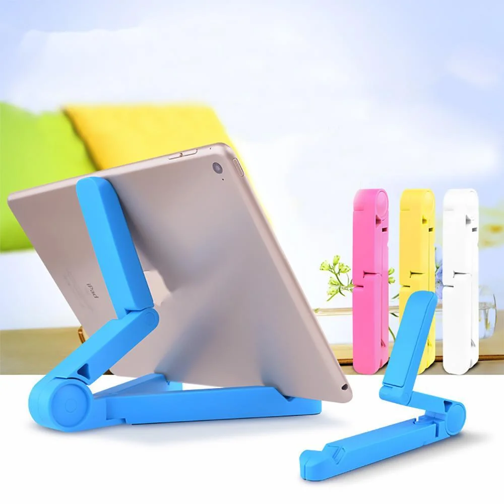 

Folding Universal Tablet Stand Lazy Pad Support Phone Holder Phone Stand for Samsung Huawei Xiaomi IPhone IPad 10.2 9.7