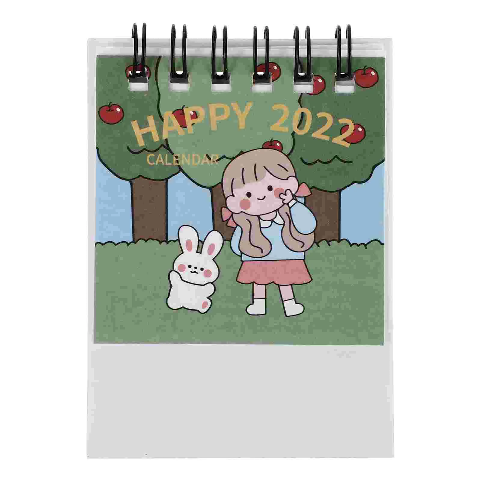 

Desk Calendar 2022 Calendar: Cartoon Standing Calendar Chinese 2022 Calendar New Year Monthly Calendar for Office School Home