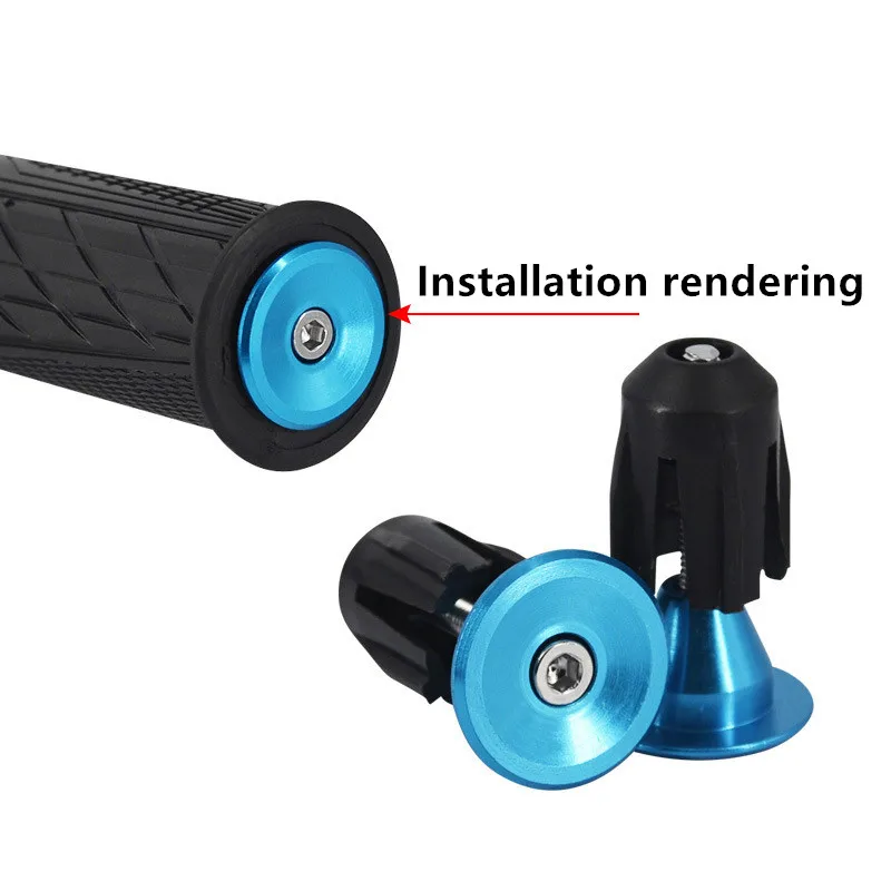 Заглушки для руля велосипеда алюминиевые растягивающаяся Крышка горного и