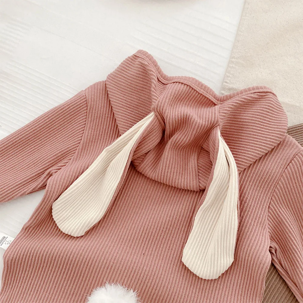 Детские комбинезоны для мальчиков однотонные хлопковые с капюшоном на весну и