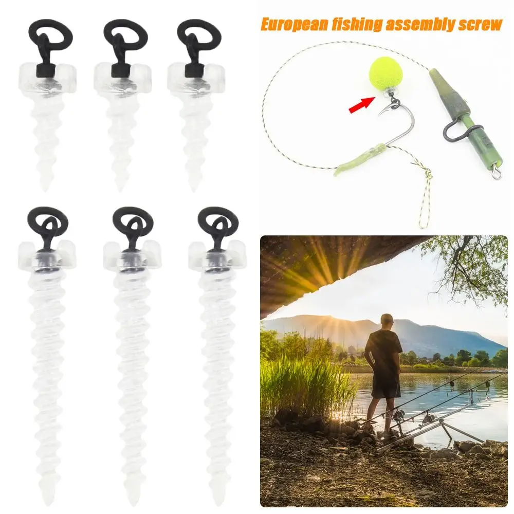 

20pcs Durable Terminal Tackle Plastic Tool Fishing Boilie Chod Screw Pop Up Peg Pellet Holder Bait Stop Carp