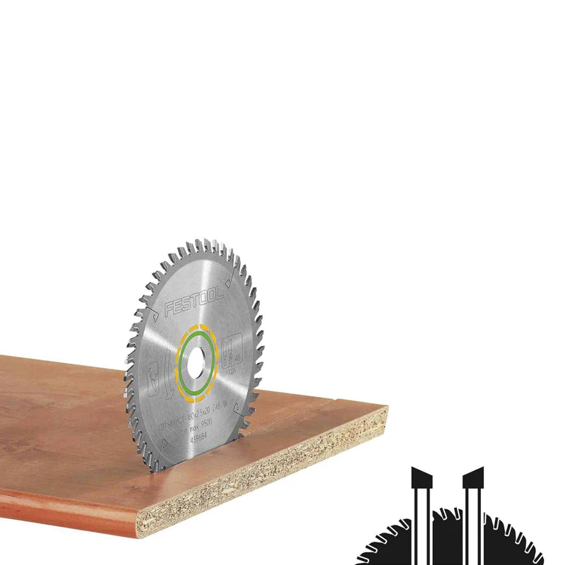 Фото FESTOOL 492050   Полотно для пилы WOOD FINE CUT HW 190x2,4 FF W48 Прочные многозубчатые полотна для циркулярной пилы с длительным сроком службы №2