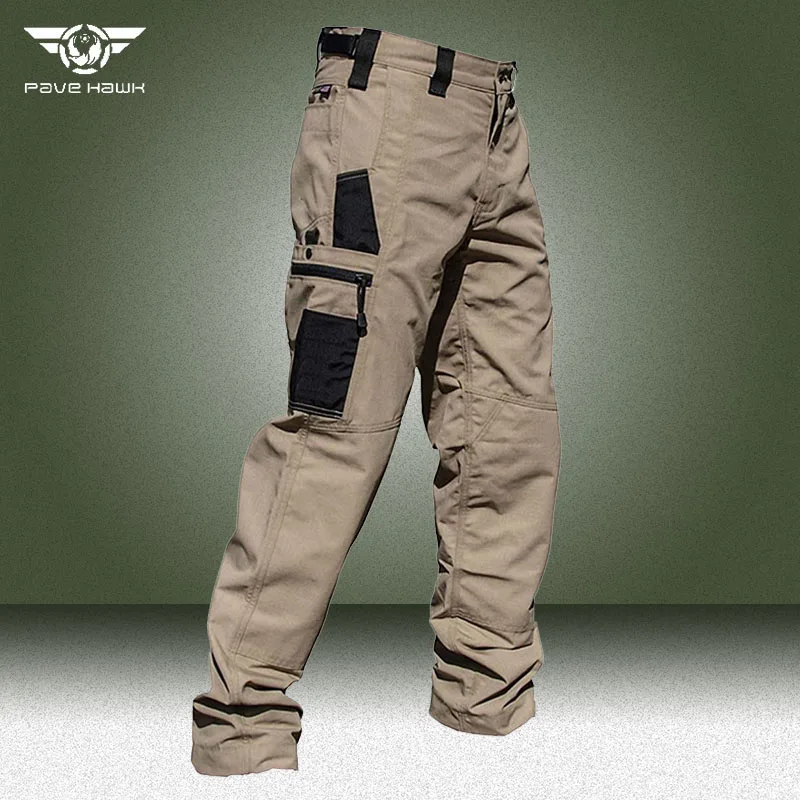 Tactical Pants Men Military Multi-pocket SWAT Secret Service Cargo Trousers Male Outdoor Wear-resistant US Army Combat RSP Pant