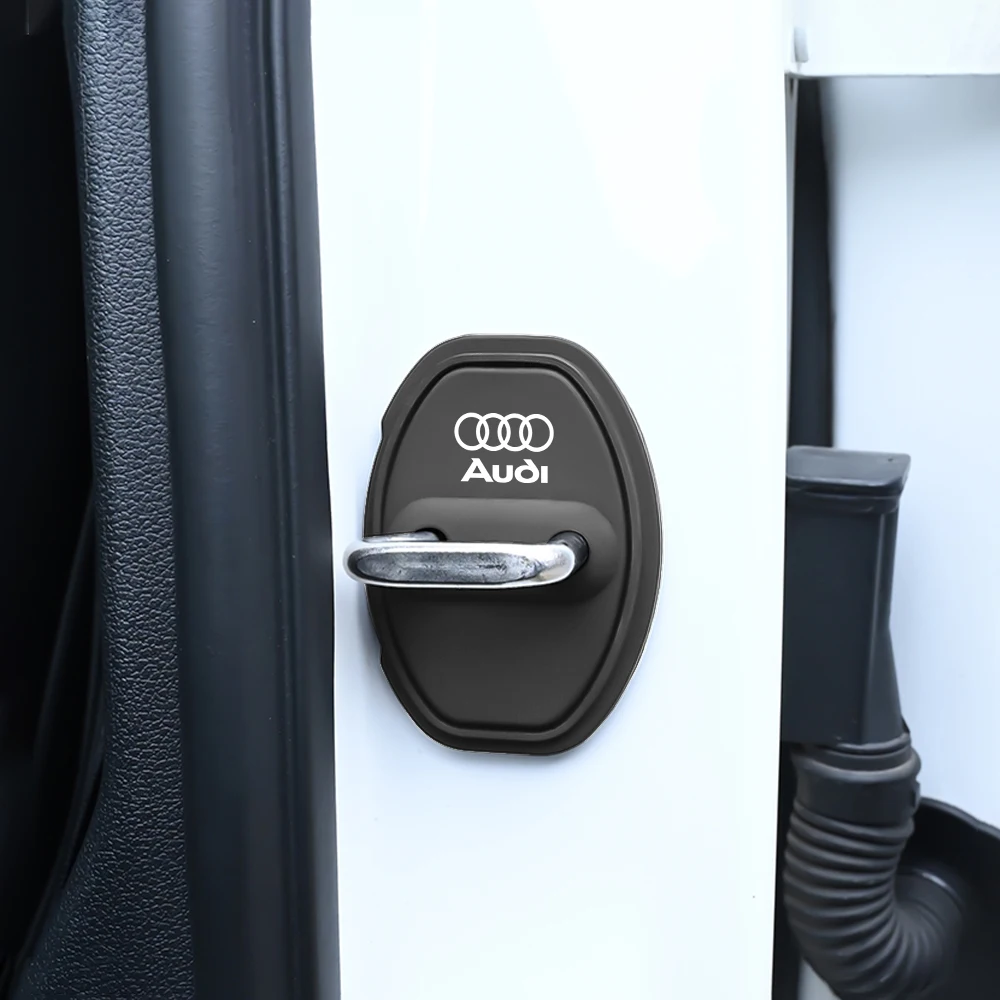 Фото 2/4 шт. силиконовые накладки на замки дверей автомобиля для Audi A3 A4 A6 B8 RS6 Sline A2 B6 C6 S3 S6 A1 Q6 8P A8 Q5 C5 C7 Q1 Q2 Q4 №5