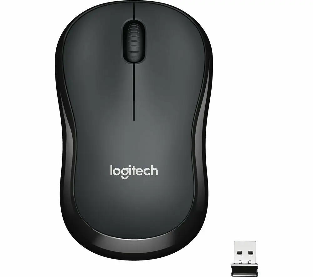 

LOGITECH M220 Silent Wireless Optical Mouse - Charcoal - Currys