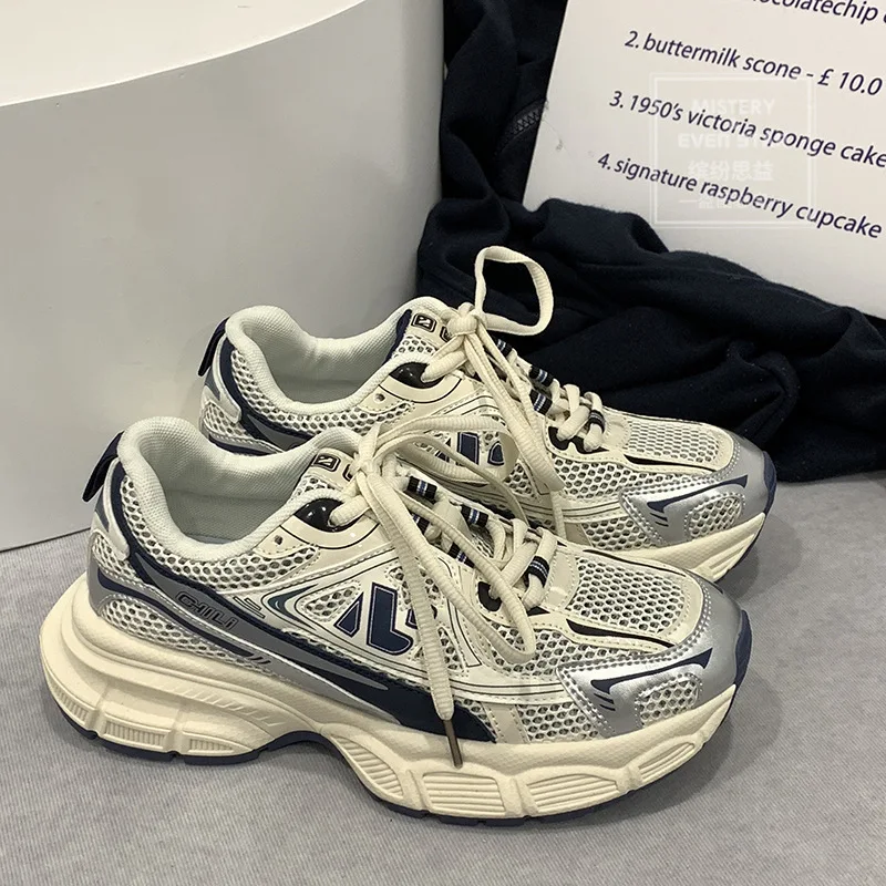 New breathable casual sneakers, women's running shoes, sports training shoes, tennis shoes