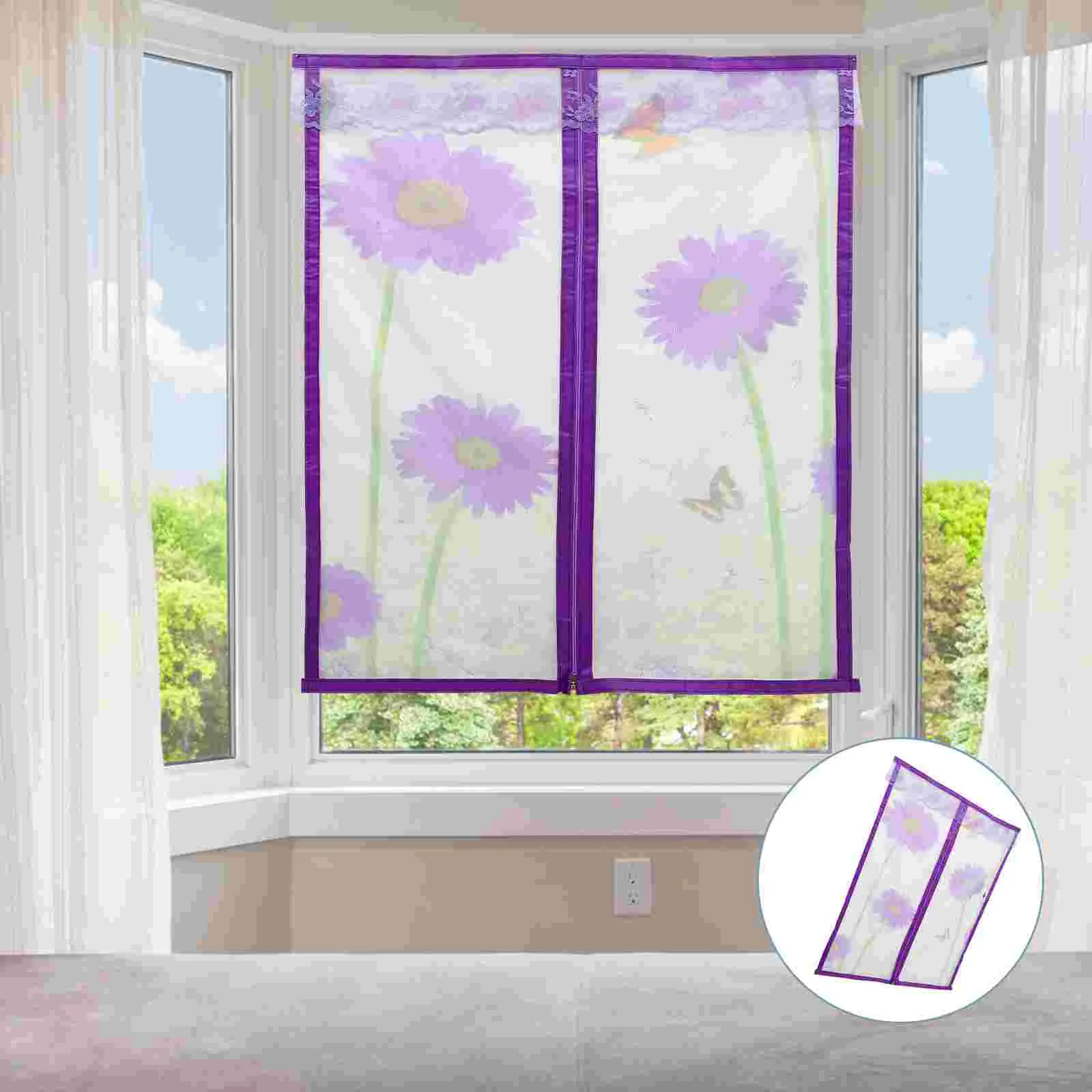 

Birthday Decoration Girl Mesh Window Screen Replacement DIY For Polyester Home Fine