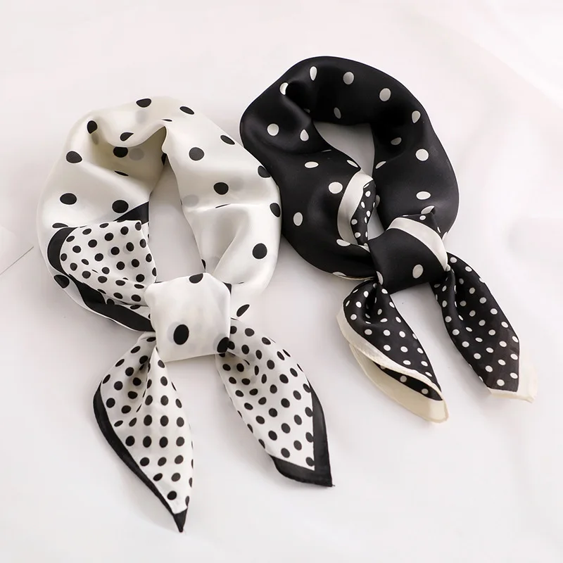 

Роскошный шелковый квадратный шарф 2022, женские модные повязки для волос, хиджаб, повязка на голову, шаль, повязки, женская бандана, головной ...