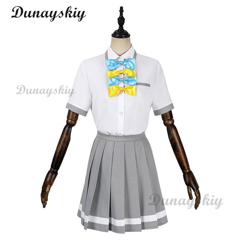 Аниме Makeine слишком много потеряющихся героев Анна янами Косплей Костюм Чика
