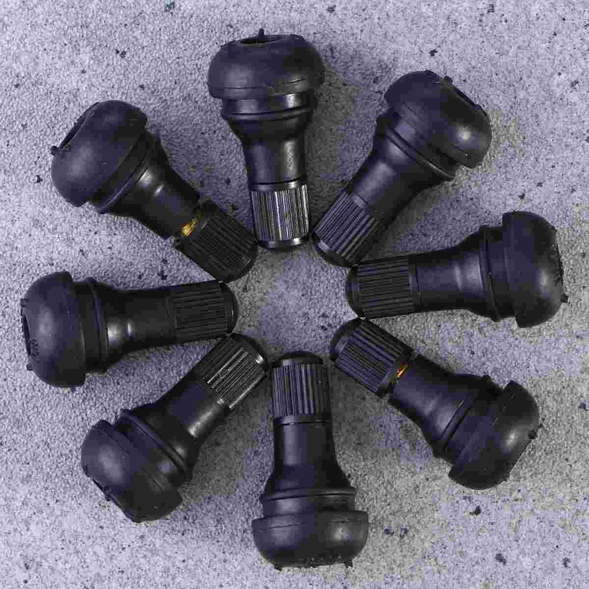 12 шт. черные резиновые стержни TR-412 для шин