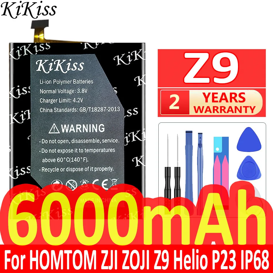 Аккумулятор KiKiss для телефона HOMTOM ZJI ZOJI Z 9 Helio P23 IP68, Аккумулятор 6000 мАч для телефона HOMTOM ZJI ZOJI Z9 Helio P23 IP68 Аккумулятор KiKiss для телефона HOMTOM ZJI ZOJI Z 9 Helio P23 IP68, Аккумулятор 6000 мАч для телефона HOMTOM ZJI ZOJI Z9 Helio P23 IP68