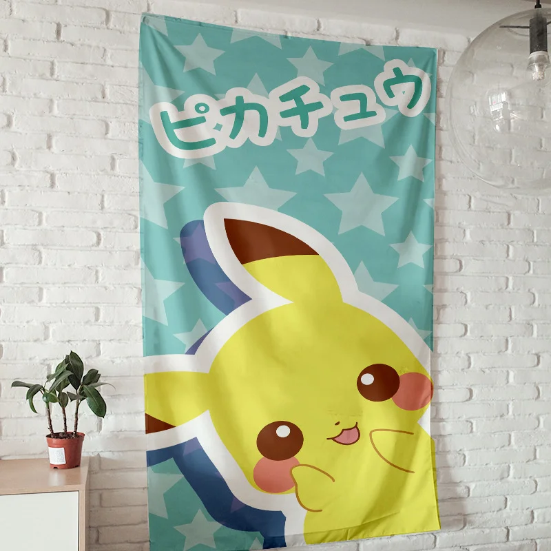 

Покемон, подвесная ткань, искусственная живопись, полная гостиная, фотобумага