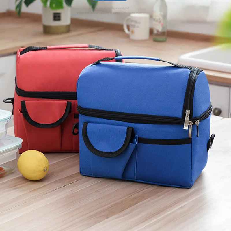 

Female Lunch Thermal Insulated Bag Food Holder Storage Refrigerator Bag Bento Handbags For Women Picnic Cooler Box