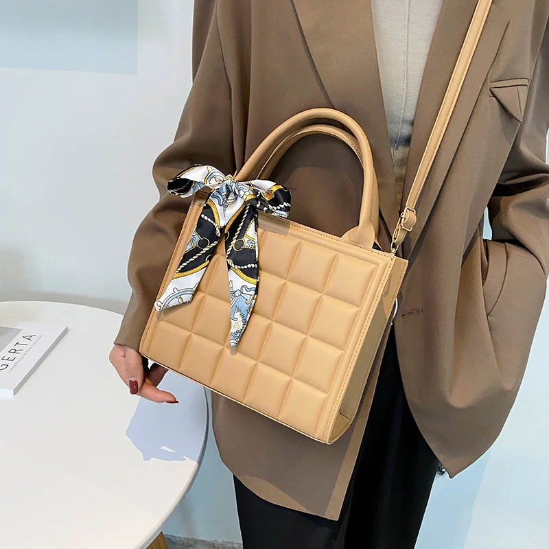 Модная женская сумка через плечо в стиле ретро простой шарф SIlk