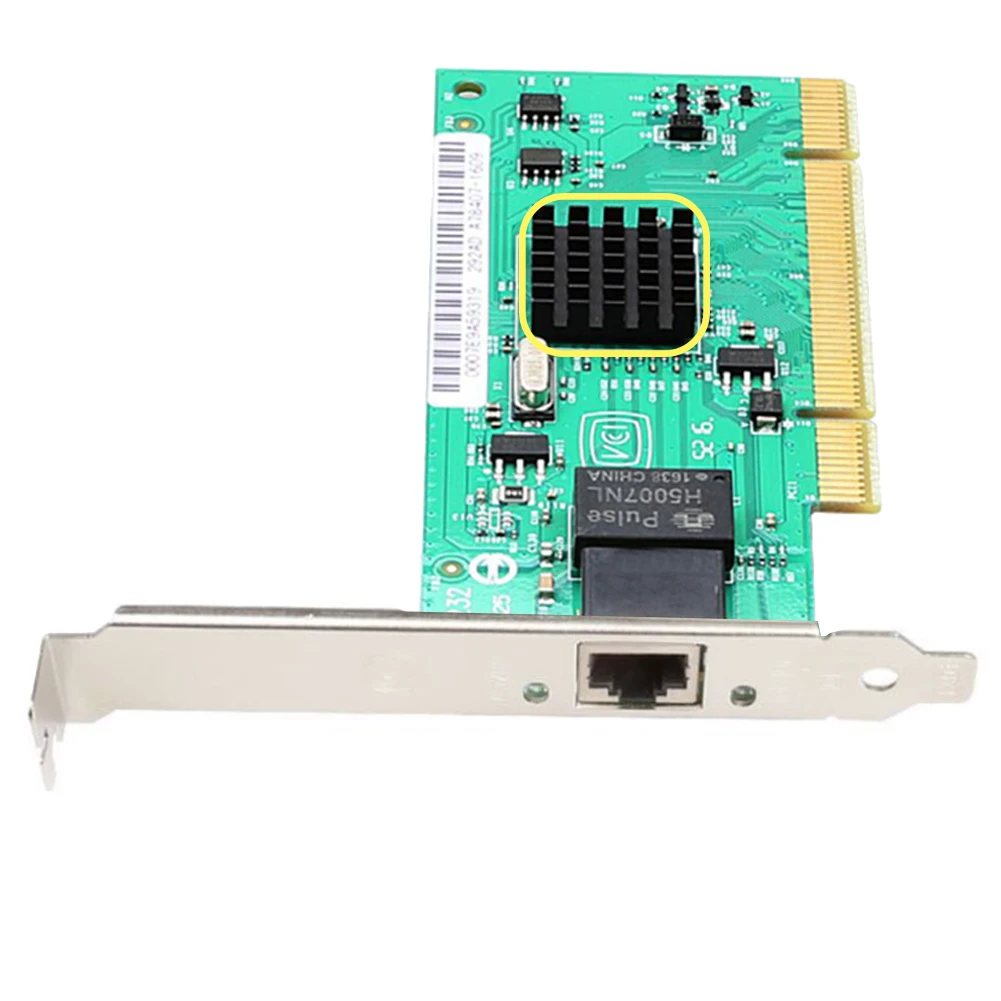 Сетевая карта Intel 82540 1000 Мбит/с Gigabit PCI адаптер бездисковый порт RJ45 1G Pci Lan Ethernet для