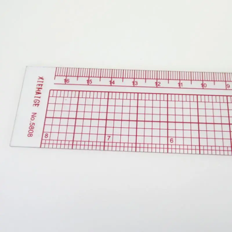 Пластиковая линейка для резки одежды аксессуары шитья инструменты лоскутного