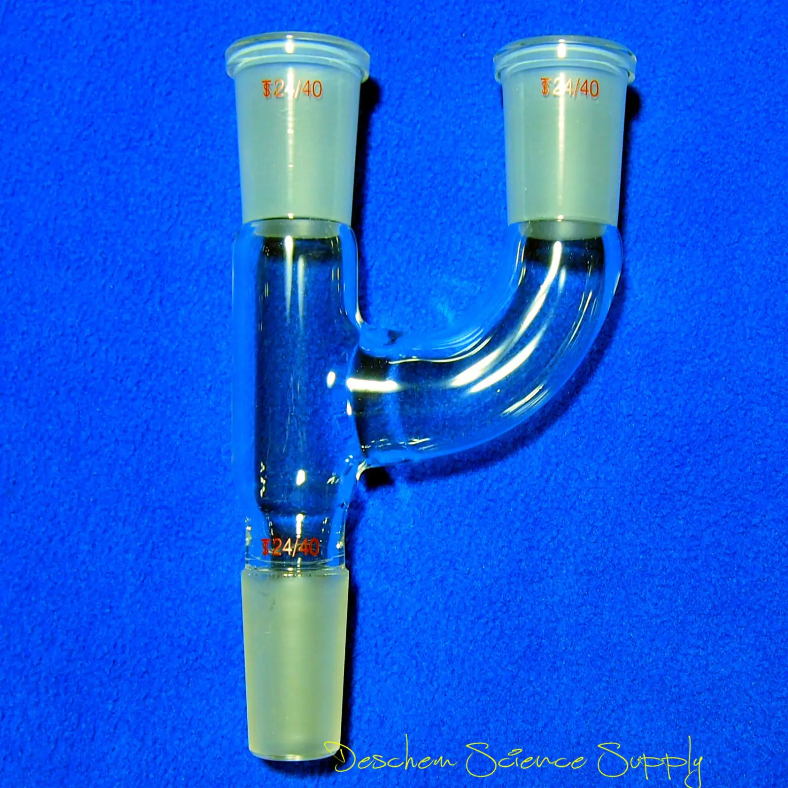 Трехходовой адаптер Клайзена 24/40 Deschem