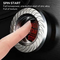 car start button protection cover decorative knob type car sticker lgnition switch hidden protective cover for car engine start