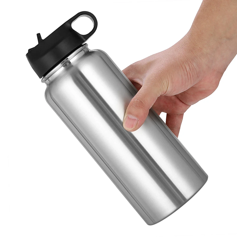 

18oz/25oz/32oz/40oz Portable Lifting Sports Water Bottle Vacuum Insulated Stainless Steel Double Wall with Leakproof Lids