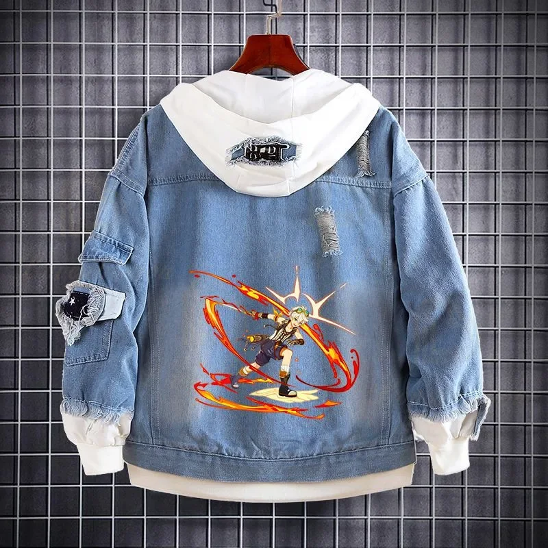 Толстовка для косплея Genshin Impact с аниме Aether Albedo Aloy Yellow ролевая печать парная