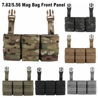 tactical 7 625 56mm fast magazine pouch military vest front panel chest rig plate carrier airsoft rifle mag bag hunting pack