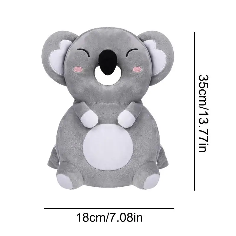 Подушка безопасности с мультяшным принтом подушка для спины Koala регулируемые