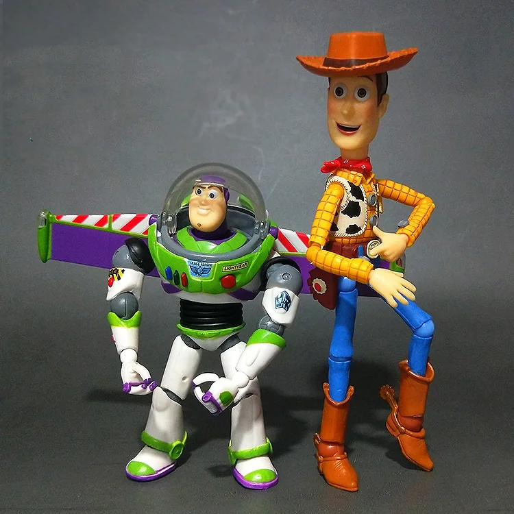 Toy Story Yamaguchi-style special photo Buzz Lightyear Sheriff Woody Triss movable doll model action figure toys