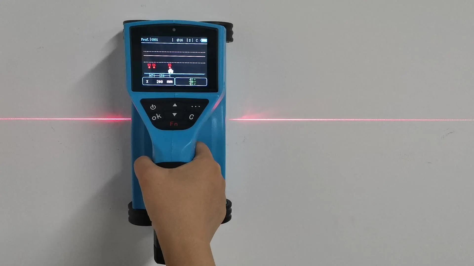

LANGRY Concrete Rebar Locator For Concrete Reinforcement Diameter Testing