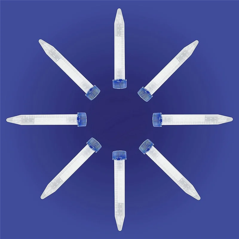 Научные конические центрифужные пробирки 50 мл [50 упаковок] Пластиковые с