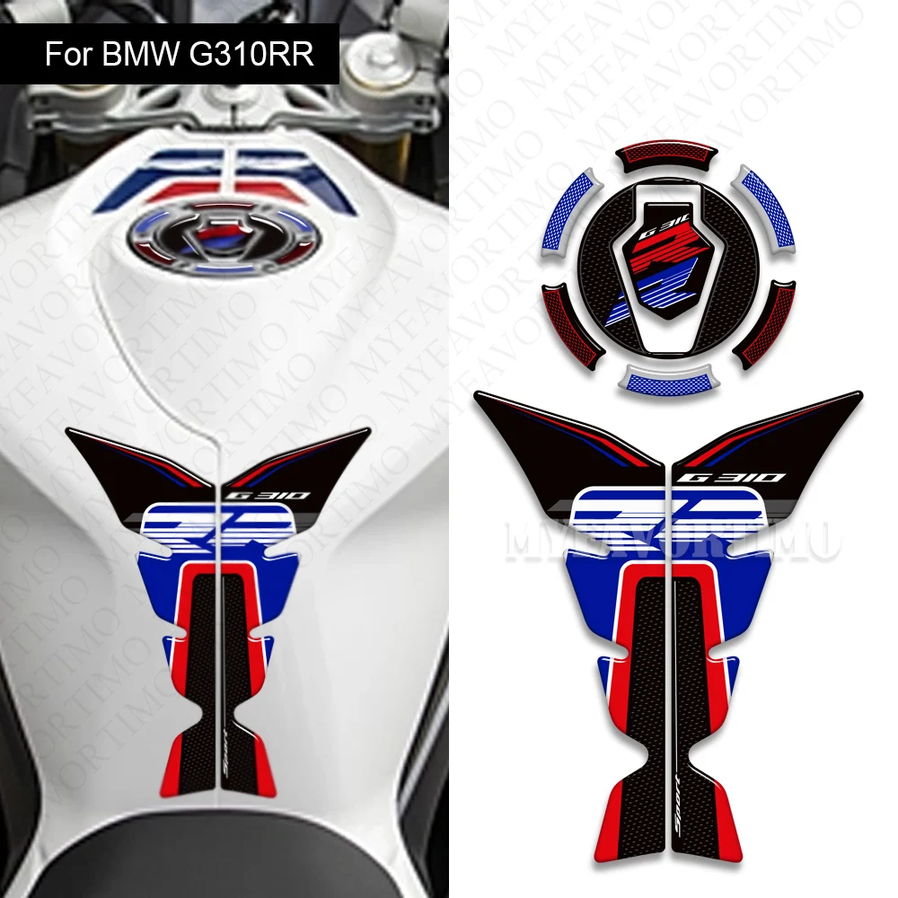 Фото Для G 310 RR G310 G310RR 2023 2024 2025 мотоциклетная накладка на бак Газ, мазут, наколенники, обтекатель, защита крыла №3