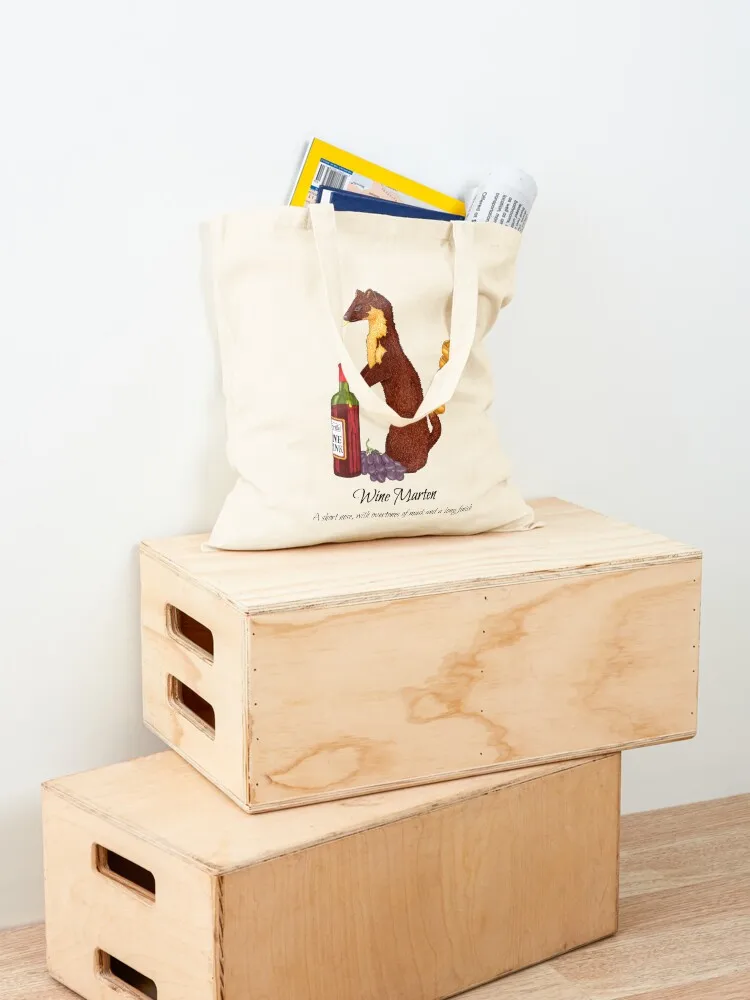 Сумка-тоут Wine Marten холщовая сумка для женщин женская эко-складная