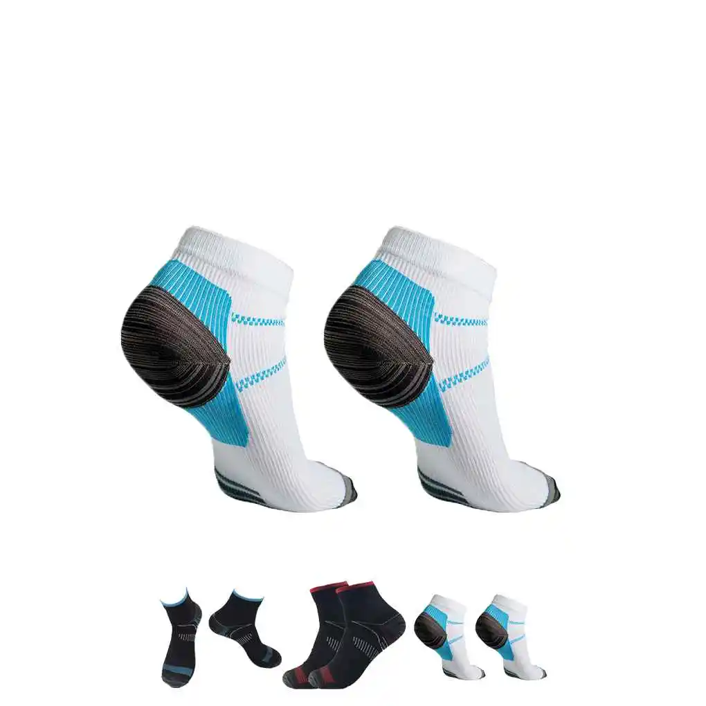 

Foot Compression Socks Breathable Good Elasticity Plantar Fasciitis Lightweight Knit Socks Stockings No Odor Outdoor