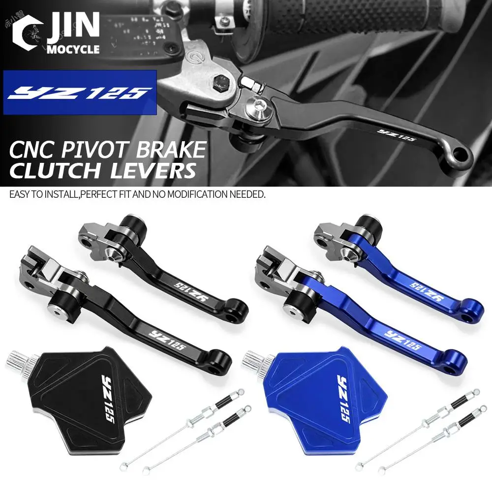 

Рычаги тормозной муфты с ЧПУ для мотоцикла-внедорожника, рычаги тормозной муфты, тормозной муфты, тяговый трос, замена, простая система для YAMAHA YZ125 2015 2016 2017 2018