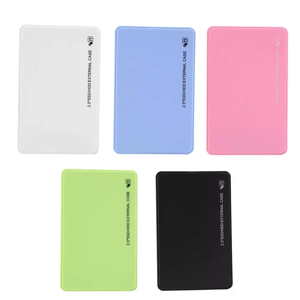 

External HD Case USB3.0 to SATA HDD SSD Case 5Gbps SD Disk Box HDD Drive Enclosure for Notebook Desktop Memory Expansion